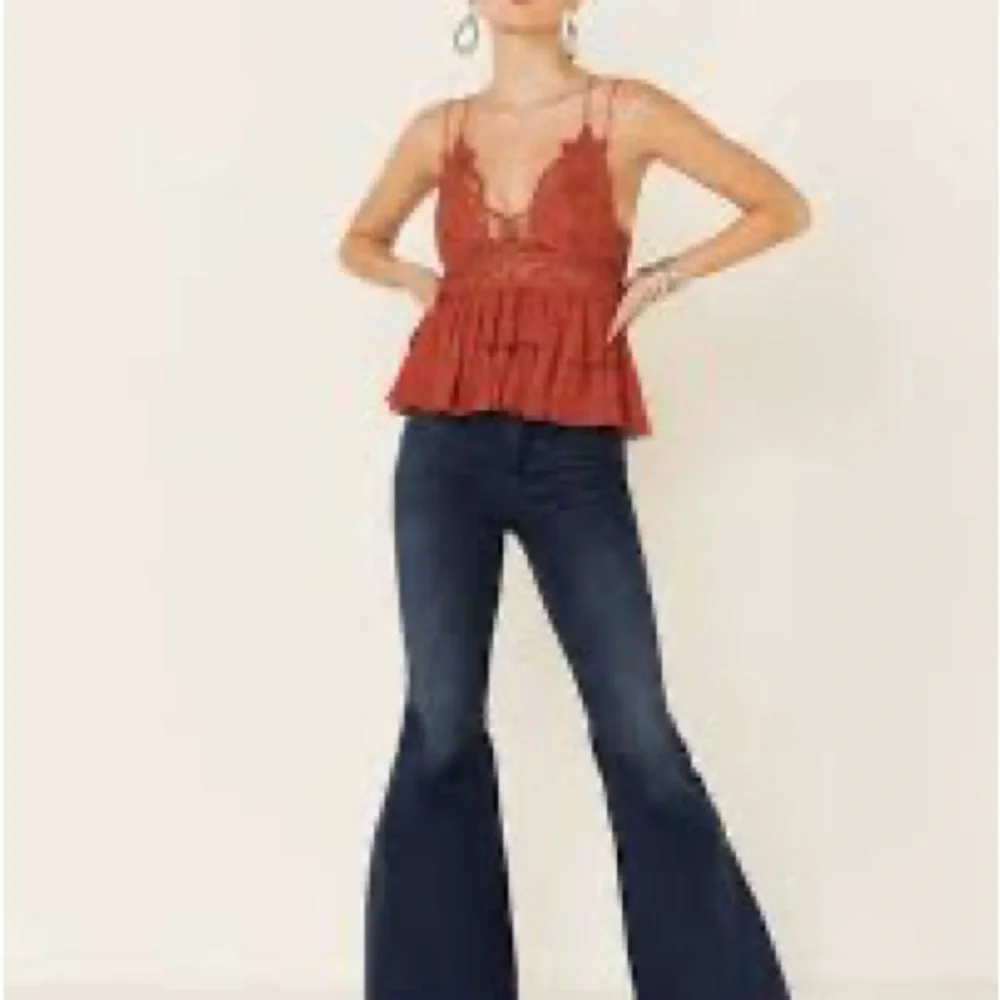 Free People Adella Cami in Copper